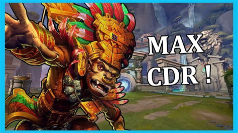 Max Cooldown Is Amazing Hun Batz Build Smite Gameplay Youtube