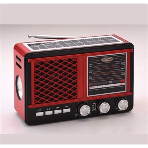 Mini Radio Portable À Bande Multiple Fm Am Sw Avec Carte Bluetooth