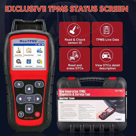 Autel Maxitpms Ts Wf Tpms Diagnostic And Relearn Tool Wifi Version