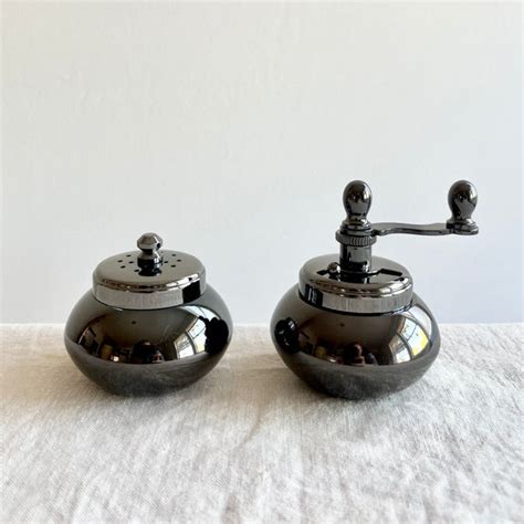 Black Salt And Pepper Set Quintessence