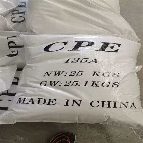 More Satisfactory Chlorinated Polyethylene Cpe A With High Quality