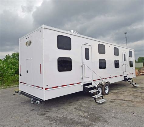 Man Bunk Bed Trailer Disaster Relief Rich Specialty Trailers