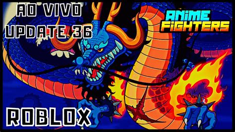 Ao Vivo Roblox Update Hoje Anime Fighters Simulator Youtube