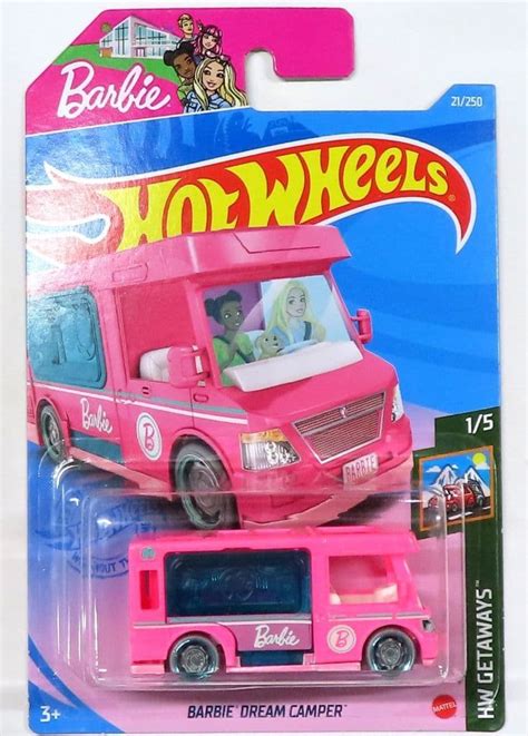 Barbie Dream Camper Hot Wheels Hw Getaways Grx