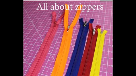 Lets Learn All About Zippers Youtube