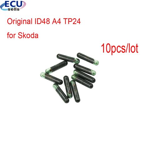 Pcs Glass For Skoda Id A Tp Megamos Crypto Transponder Id