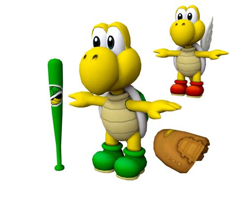 Wii Mario Super Sluggers Koopa Troopa And Paratroopa The Models