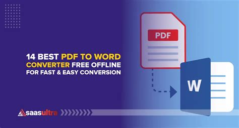 14 Best PDF To Word Converter For Fast Easy Conversion