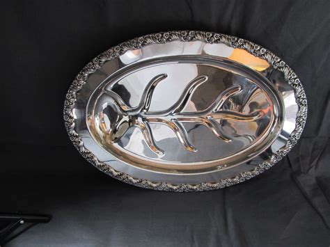 Silver Plated Platter from thesteffencollection on Ruby Lane