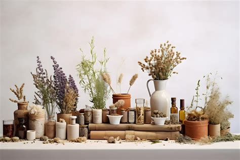 Premium Ai Image Native Herbs And Plants Used In Traditional Native