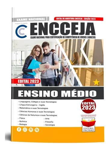 Apostila Encceja Ensino M Dio N Vel M Dio Parcelamento Sem Juros