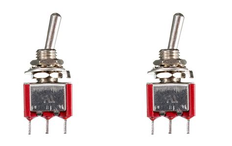 Interruttore A Levetta On Off Su Ritorno Automatico Pz