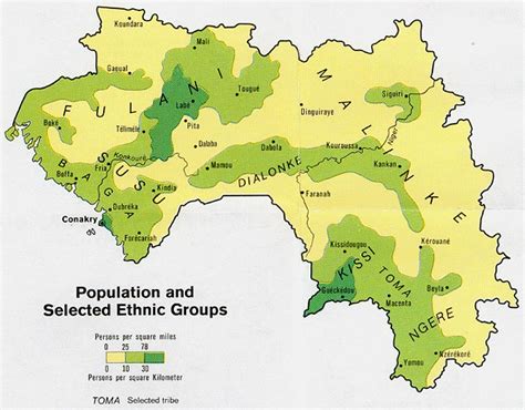 Fulani People Map