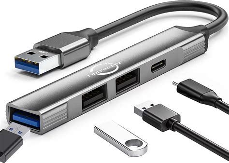 Sabrent Hub Usb Adaptateur Usb Orientable Data Hub Usb