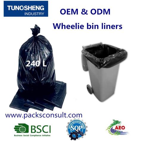 China Customized 240L Wheelie Bin Liners Suppliers and Manufacturers - Factory Direct Wholesale ...