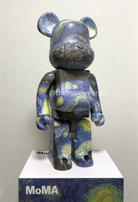 Ready Stock Bearbrick Vincent Van Gogh The Starry Night 1000 Hobbies