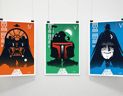 STAR WARS Minimalist Posters | Behance