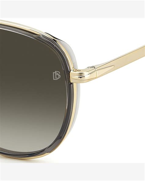 Riachuelo Óculos de Sol David Beckham DB 7068 G S 2F7 58 Dourado