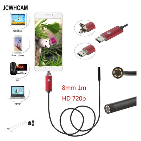 Jcwhcam C Mara De Boroscopio De Inspecci N Boroscopio Hd P De Mm