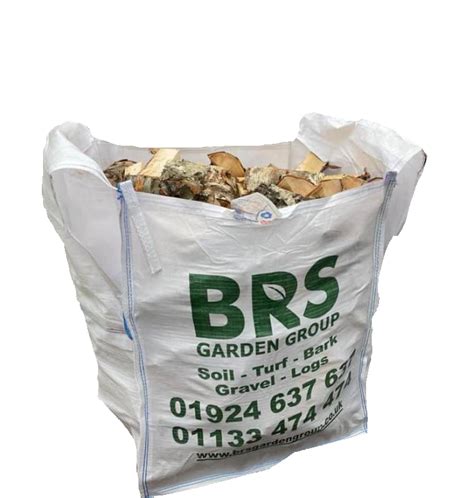 Mixed Logs Softwood Hardwood Bulk Bag BRS Garden Group