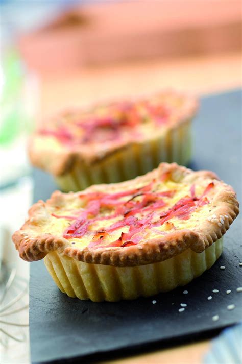 Tartelettes feuilletées au bacon Grazia