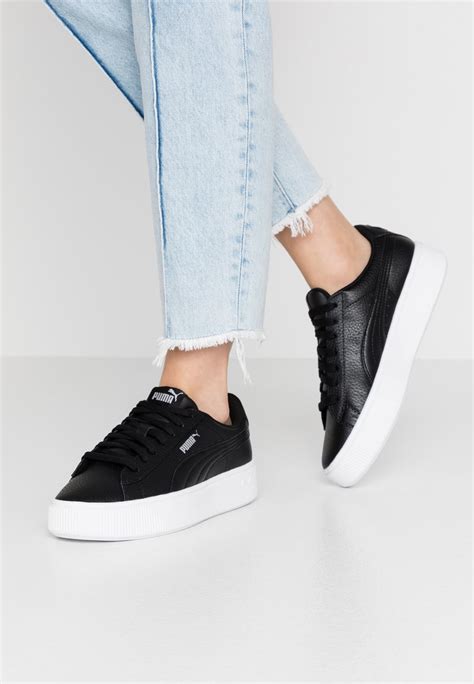 Puma Vikky Stacked Trainers Blackwhite Uk