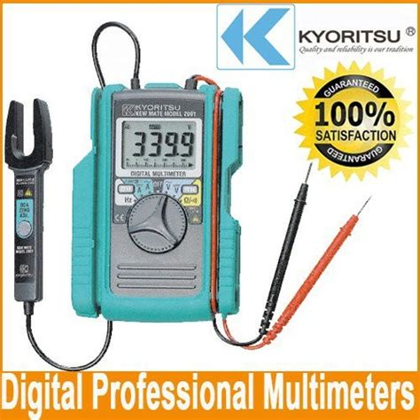 Jual Kyoritsu 2001a Digital Multimeter With AC DC Clamp Sensor Shopee