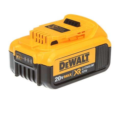 Dewalt 20 Volt Max Xr Premium Lithium Ion 40ah Battery Pack Monsecta Depot