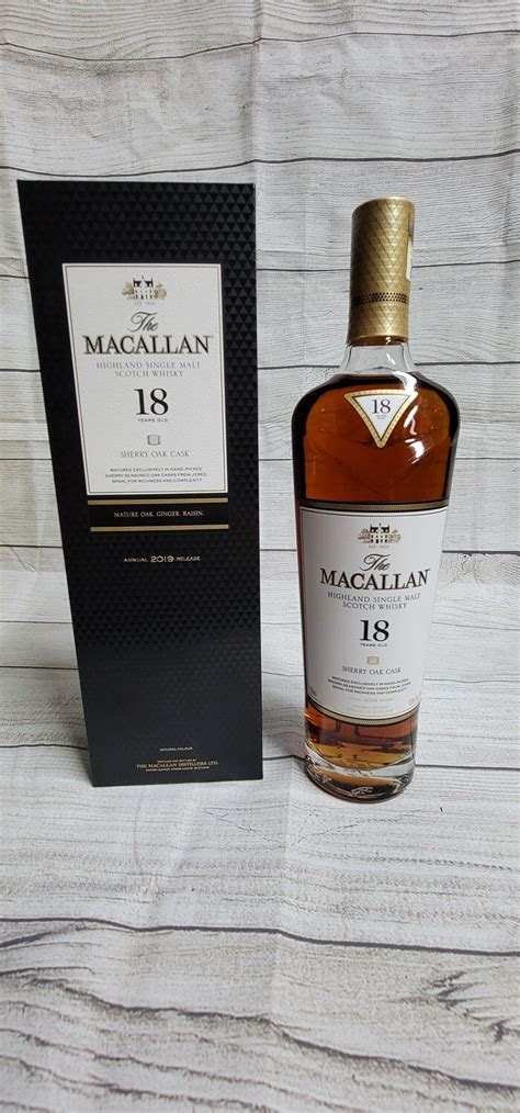 Macallan 18 year Sherry Oak 750ml