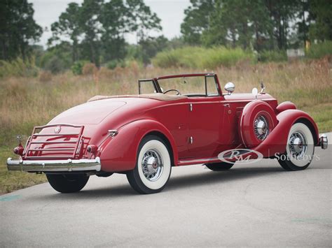 1936 Packard Twelve Coupe Roadster Amelia Island 2013 RM Sotheby S