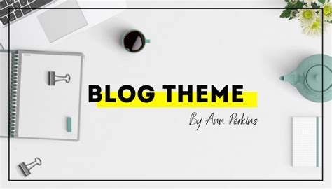 Simple Stylish Blog Header Template Postermywall