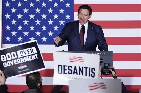 Florida Gov Ron Desantis Ends Presidential Bid Endorses Trump