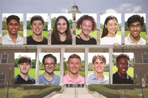 Seniors Named Semifinalists In The 2021 National Merit Scholarship