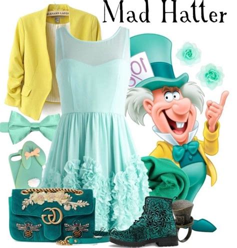 Disneybound Craze Alice In Wonderland Outfit Disney Outfits Mad Hatter Disney