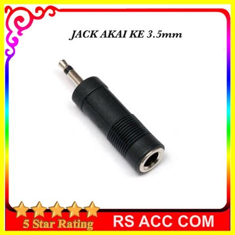 Jual JACK MIC 6 5mm AKAI TO 3 5mm JAK Di Lapak RS ACC Bukalapak