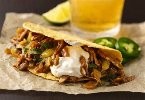 Beer Braised Chicken Tacos Mexican Recipes Old El Paso
