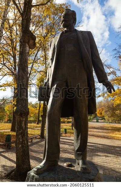 Trostianets Ukraine October 15 2021 Monument Stock Photo 2060125511