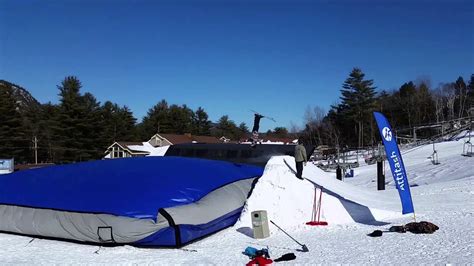 Montage Of Skiing Flips Attitash Nh Youtube