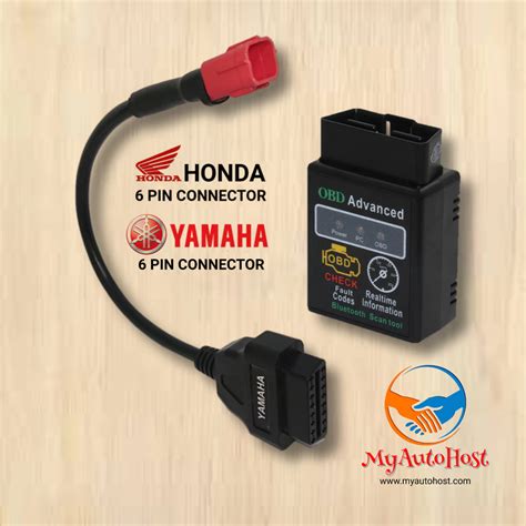 OBD Adapter Honda RSX Yamaha Tracer 9 GT Yamaha NVX V2 For Motorcycle 6