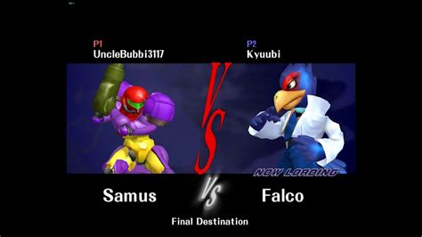 UncleBubbi3117 Samus Vs Kyuubi Falco SSBM YouTube