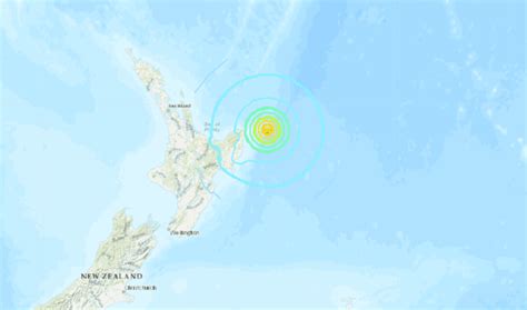 Sismo De En Costa De Nueva Zelanda Y Alerta De Tsunami Columnas