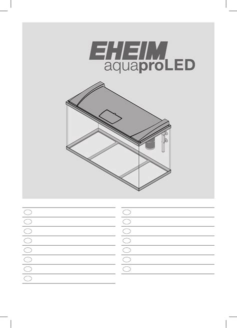 Eheim AquaproLED 126 Handleiding Nederlands 112 Pagina S