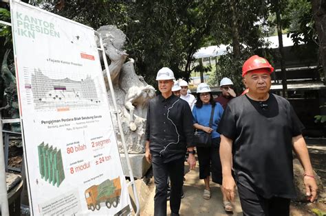 Sambangi Nyoman Nuarta Gallery Ganjar Takjub Desain Istana Negara IKN