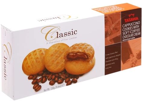 Bánh Quy Nhân Cà Phê Cappuccino Cookies Soft Coffee Tatawa Classic