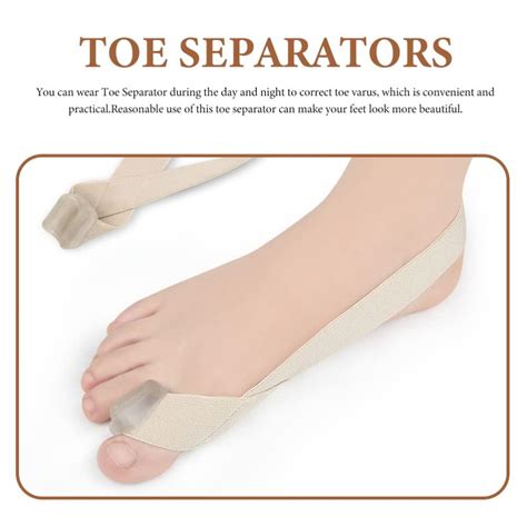 Frcolor Bunion Toe Separator Orthopaedic Bunion Splint For Hallux