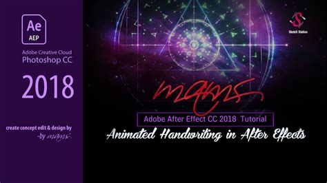 Animated Handwriting In After Effects I Adobe After Effects Cc Tutorial