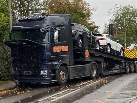 Live A606 Updates As Crash Between Lorry Van And Car Shuts Stretch Of