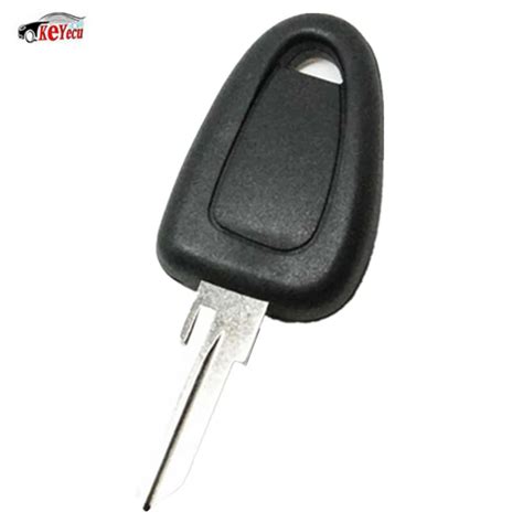 Keyecu Replacement Transponder Car Key Shell Case Fob Uncut Blank