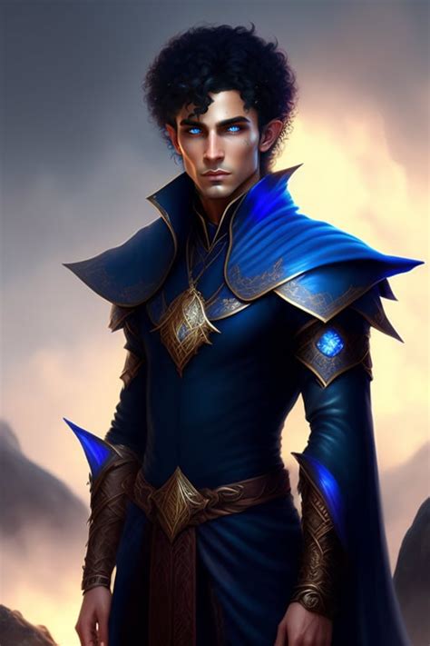 Lexica Male Blue Elf