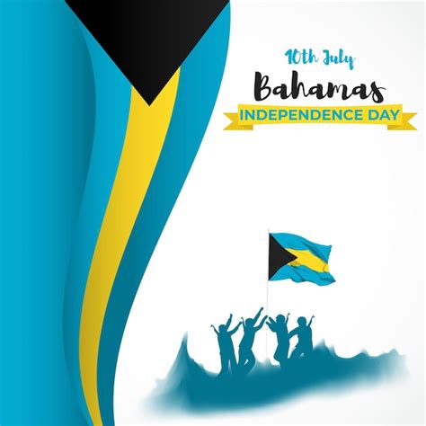 Premium Vector Vector Illustration For Bahamas Independence Day